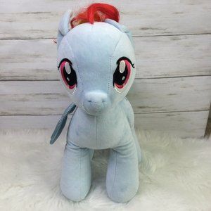 Build-A-Bear My Little Pony 16” RAINBOW DASH Sparkle BAB Plush Stuffed Animal